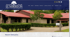 Desktop Screenshot of lumbertonfamily.com